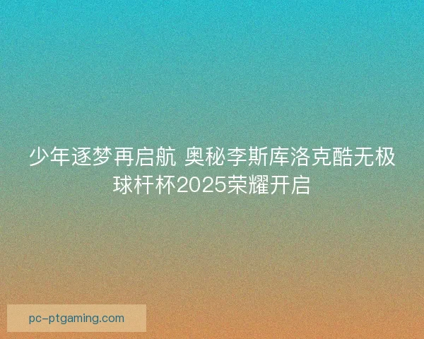 少年逐梦再启航 奥秘李斯库洛克酷无极球杆杯2025荣耀开启